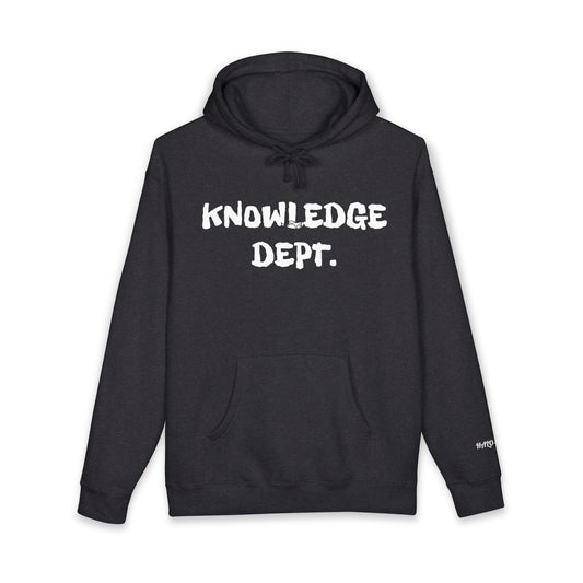 Knowledge Dept Hoodie by Halo Ethos.