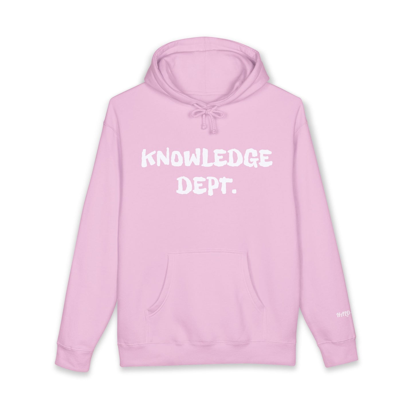 Knowledge Dept Hoodie by Halo Ethos.