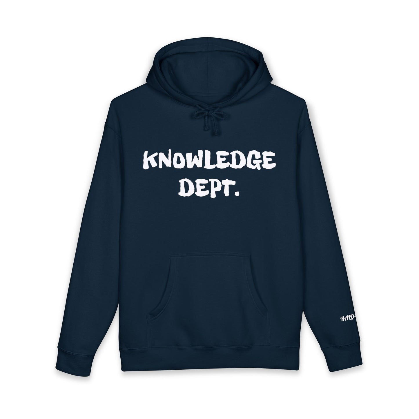 Knowledge Dept Hoodie by Halo Ethos.
